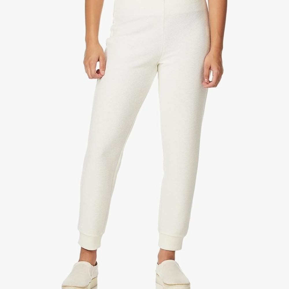 Max Studio Off-White Joggers, M, NWT